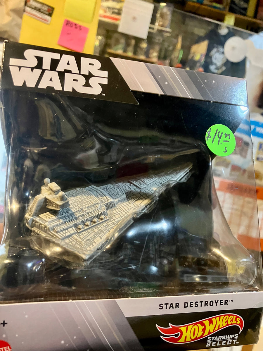 Star Wars Hot Wheels Starships Select STAR DESTROYER MIB MISB Fun Box Monster Emporium