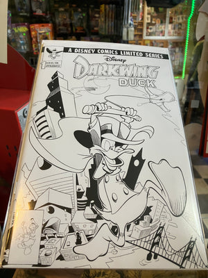 Darkwing Duck: Facsimile Edition #1 Cover C Black & White