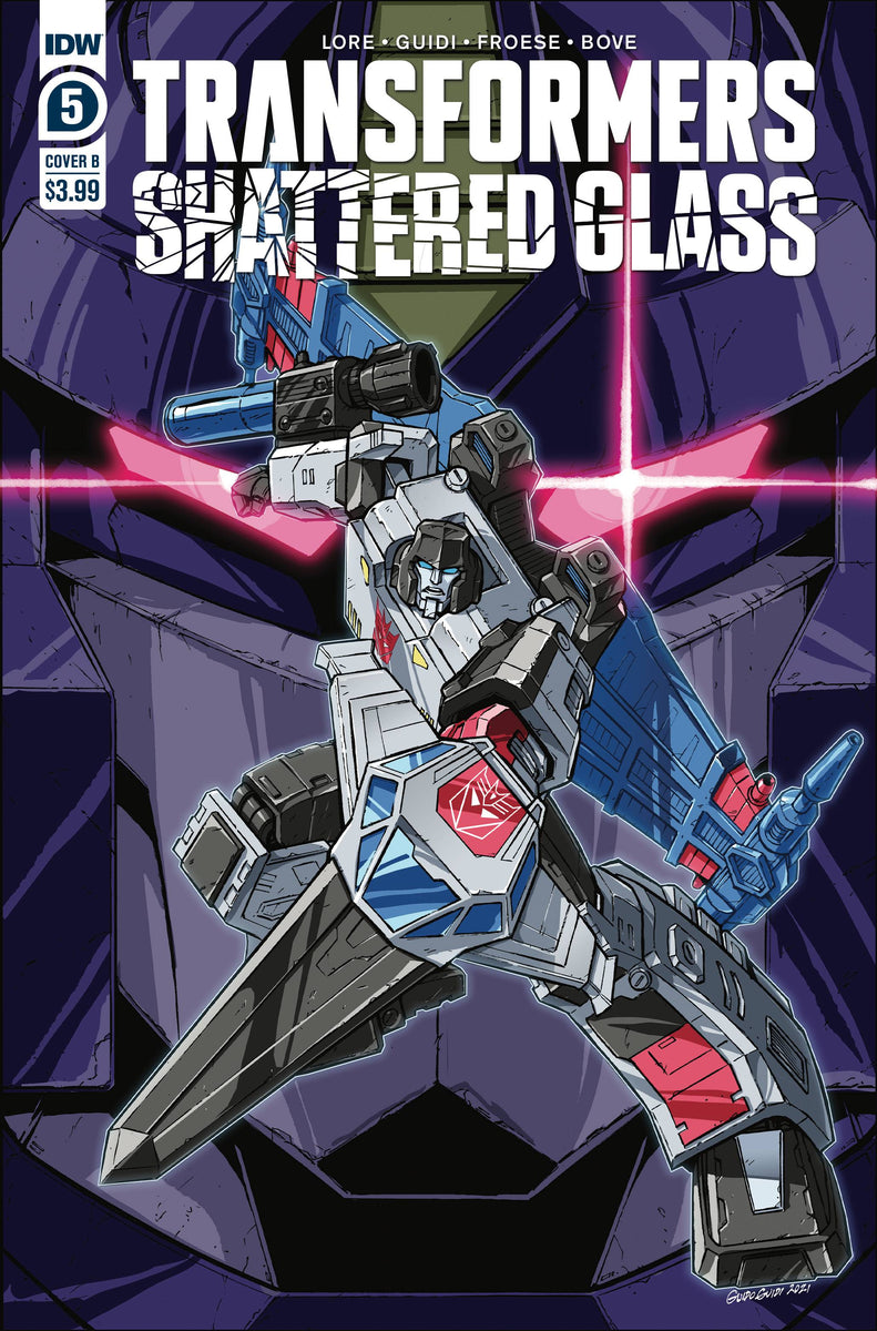 TRANSFORMERS SHATTERED GLASS #5 (OF 5) CVR B GUIDI – Fun Box