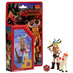 Dungeons & Dragons Cartoon Classics Bobby & Uni Action Figure Two-Pack