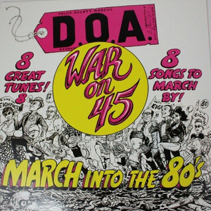 D.O.A. War on 45 LP New Record