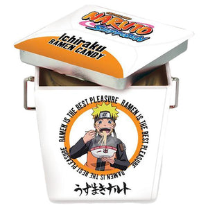 Naruto: Ichiraku Ramen Fruit Punch Flavored Candy Noodles in 1 oz Tin!
