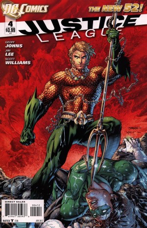 JUSTICE LEAGUE #4 (2011 New 52 Series) 2nd Printing