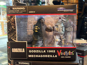 Godzilla Vinimates Mechagodzilla & Godzilla (1962) Two-Pack MIB