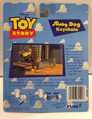 Toy Story : Slinky Dog Keychain MOC Vintage
