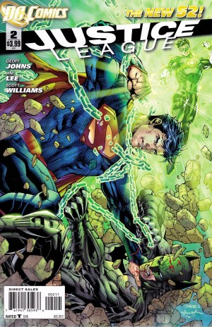 JUSTICE LEAGUE #2 (2011 New 52 Series) First Printing