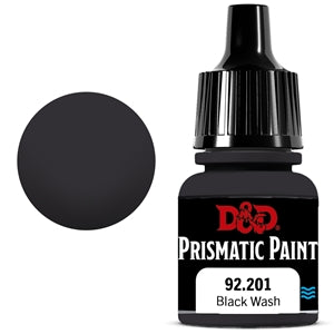 Dungeons and Dragons Prismatic Paint: Black Wash