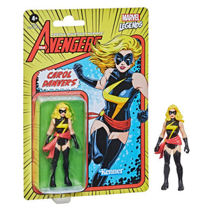 Marvel Legends Retro 3.75" Collection Carol Danvers Ms Marvel 3 3/4-Inch Action Figure Mint on Card