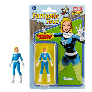 Marvel Legends Retro 3.75" Collection Fantastic Four Invisible Woman 3 3/4-Inch Action Figure Mint on Card