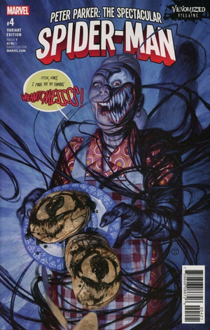 Peter Parker : Spectacular Spider-Man #4 (2017 1st Series) Venomized Variant