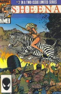 Sheena #2 (Marvel 1984 Two-Issue Series)