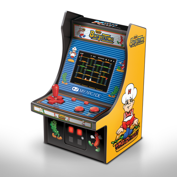 My Arcade: BURGERTIME Micro Player Retro Arcade 6" MIB