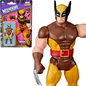 Marvel Legends Retro 3.75" Collection WOLVERINE 3 3/4-Inch Action Figure Mint on Card