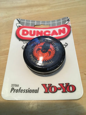YOYO Duncan Professional Yo-Yo MIP 1994 NOS MIP Black Phoenix 3270AA