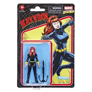 Marvel Legends Retro Collection 3.75" Black Widow Mint on Card