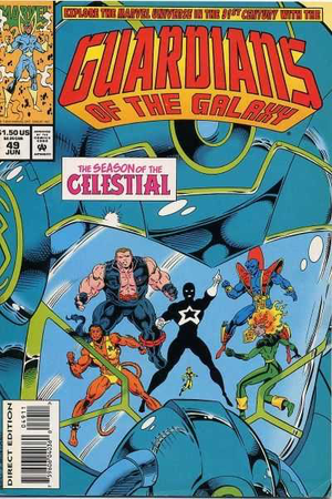 GUARDIANS OF THE GALAXY #49 (1990 1st Series)