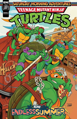 IDW Endless Summer--Teenage Mutant Ninja Turtles: Saturday Morning Adventures Cover A (Tango)