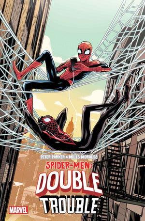 PETER PARKER & MILES MORALES: SPIDER-MEN DOUBLE TROUBLE #4 NAO FUJI VARIANT