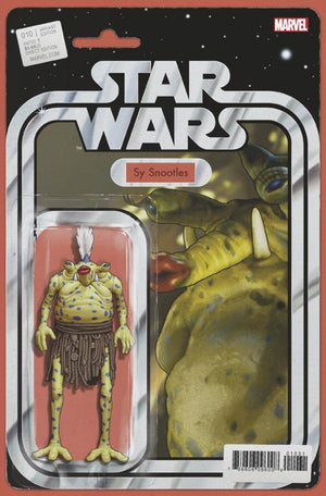 STAR WARS #10 CHRISTOPHER ACTION FIGURE VAR (***COMIC BOOK NOT A TOY!)