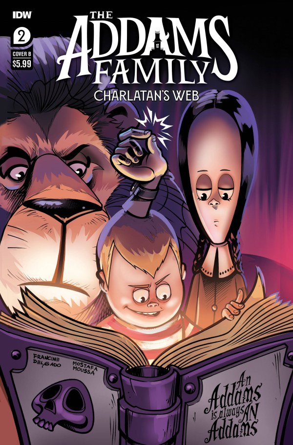 Addams Family: Charlatan's Web #2 Variant B (Delgado)