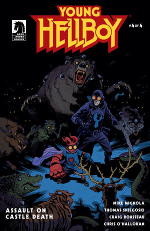 YOUNG HELLBOY: ASSAULT ON CASTLE DEATH #4 (OF 4) CVR A SMITH