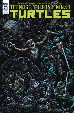 Teenage Mutant Ninja Turtles #70 Sub Cover  (IDW Series)