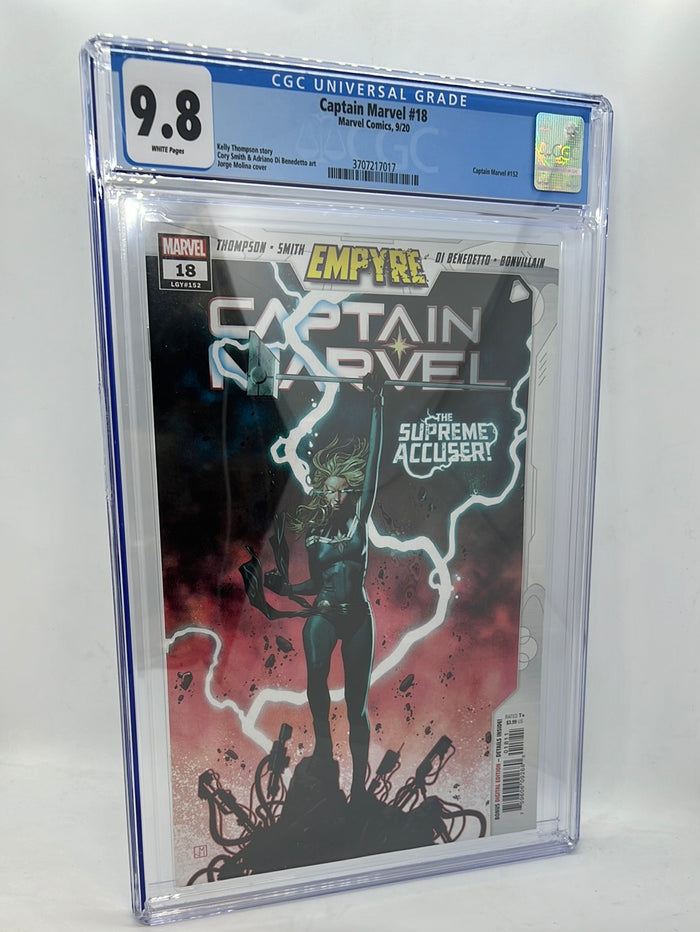 Captain Marvel #18 CGC 9.8 First Appearance of Lauri-Ell