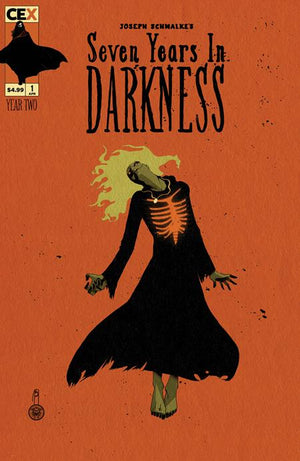 SEVEN YEARS IN DARKNESS YEAR TWO #1 (OF 4) CVR A JOSEPH SCHMALKE CARD STOCK