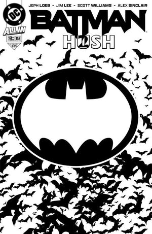 BATMAN #158 (2025) CVR S LAUNCH PARTY GLOW IN THE DARK H2SH BAT SYMBOL UNLOCK FOIL VAR 