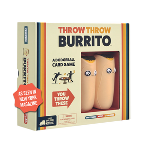 THROW THROW Burrito (Dodgeball Party Game from Exploding Kittens)