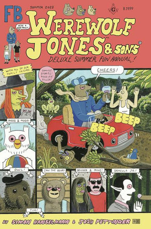 WEREWOLF JONES & SONS HC DELUXE SUMMER FUN ANNUAL (MR)