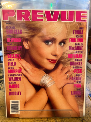 Prevue (1984 Steranko) Mediascene #77 Linnea Quiggley