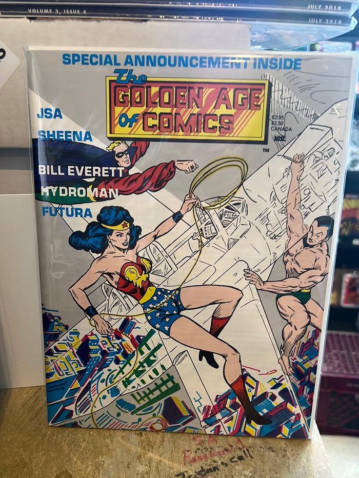 Golden Age of Comics #8 (1982 Comic Magazine)