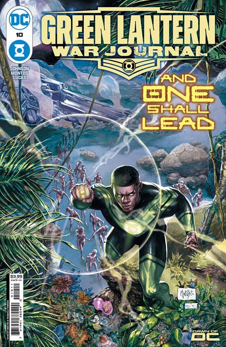 GREEN LANTERN: WAR JOURNAL #10 CVR A MONTOS