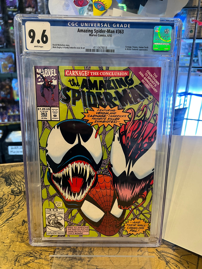 Amazing Spider-Man #363  CGC 9.6