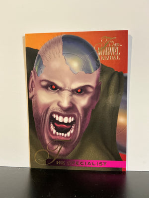 Marvel Fleer Annual 1994 Trading Card : The Specialist