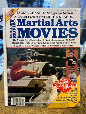 Martial Arts Movies Magazine: July 1981 Jackie Chan & Enter The Dragon