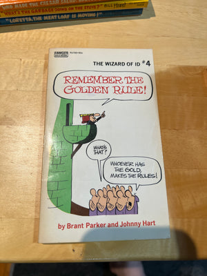 Wizard of Id : Paperback "Remember The Golden Rule"