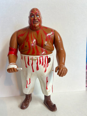 Legends of Wrestling Abdullah The Butcher 1999 Action Figure Series 2 Bloody Variant