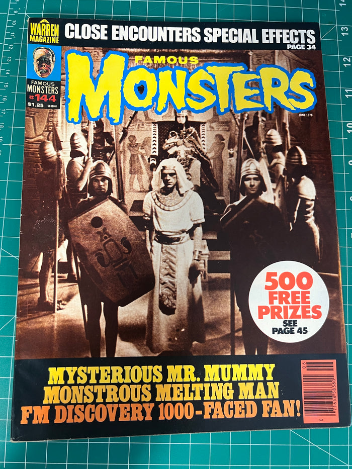 FAMOUS MONSTERS OF FILMLAND #144