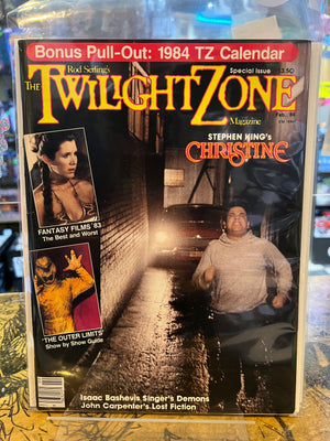 Twilight Zone Magazine V3 #6 (1983) John Carpenter / Stephen King's Christine