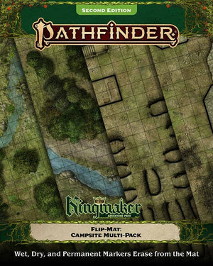 Pathfinder FlipMat: Kingmaker Adv Path Campsite MultiPack