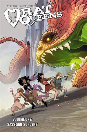 RAT QUEENS TP VOL 01 SASS & SORCERY FOURTH PRINTING (MR)