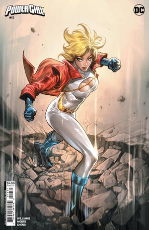 POWER GIRL #12 CVR C STEPHEN SEGOVIA CARD STOCK VAR