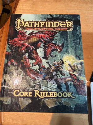 Pathfinder Roleplaying Game : Core Rulebook HC 2009 1st Printing (Used)