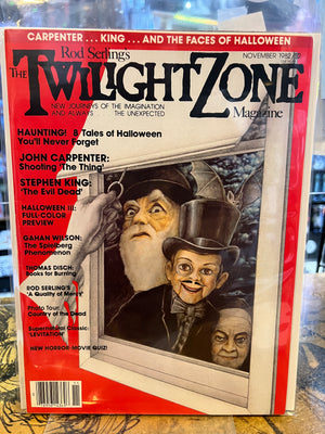 Twilight Zone Magazine V2 #8 (1983) Stephen King's Endorsement of Evil Dead