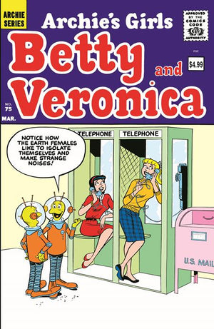 ARCHIE FACSIMILE #7 BETTY AND VERONICA #75 CVR A BOB WHITE