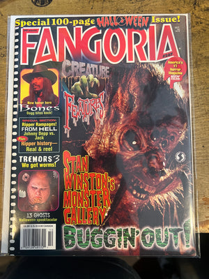 Fangoria #207 Stan Winston's Monster Gallery Cover 100 Page