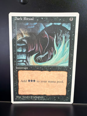 Magic The Gathering: 4th Edition - Dark Ritual