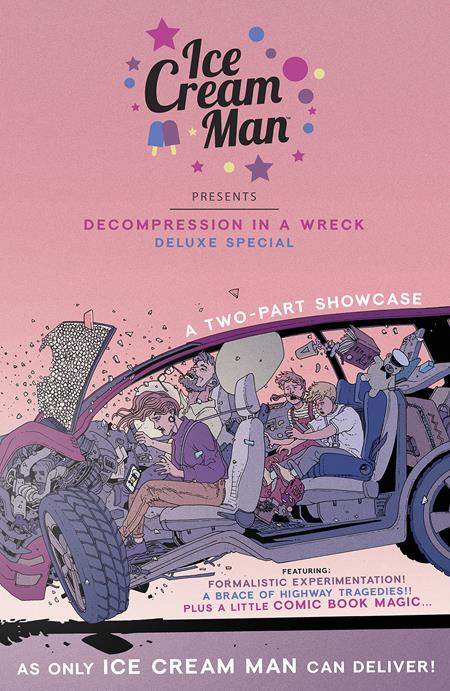 ICE CREAM MAN: DECOMPRESSION IN A WRECK DELUXE EDITION Comic (MR)